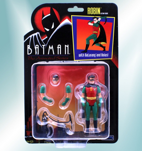 DC Batman The Animated Series 5 Points Actionfigure "Robin" von Mezco